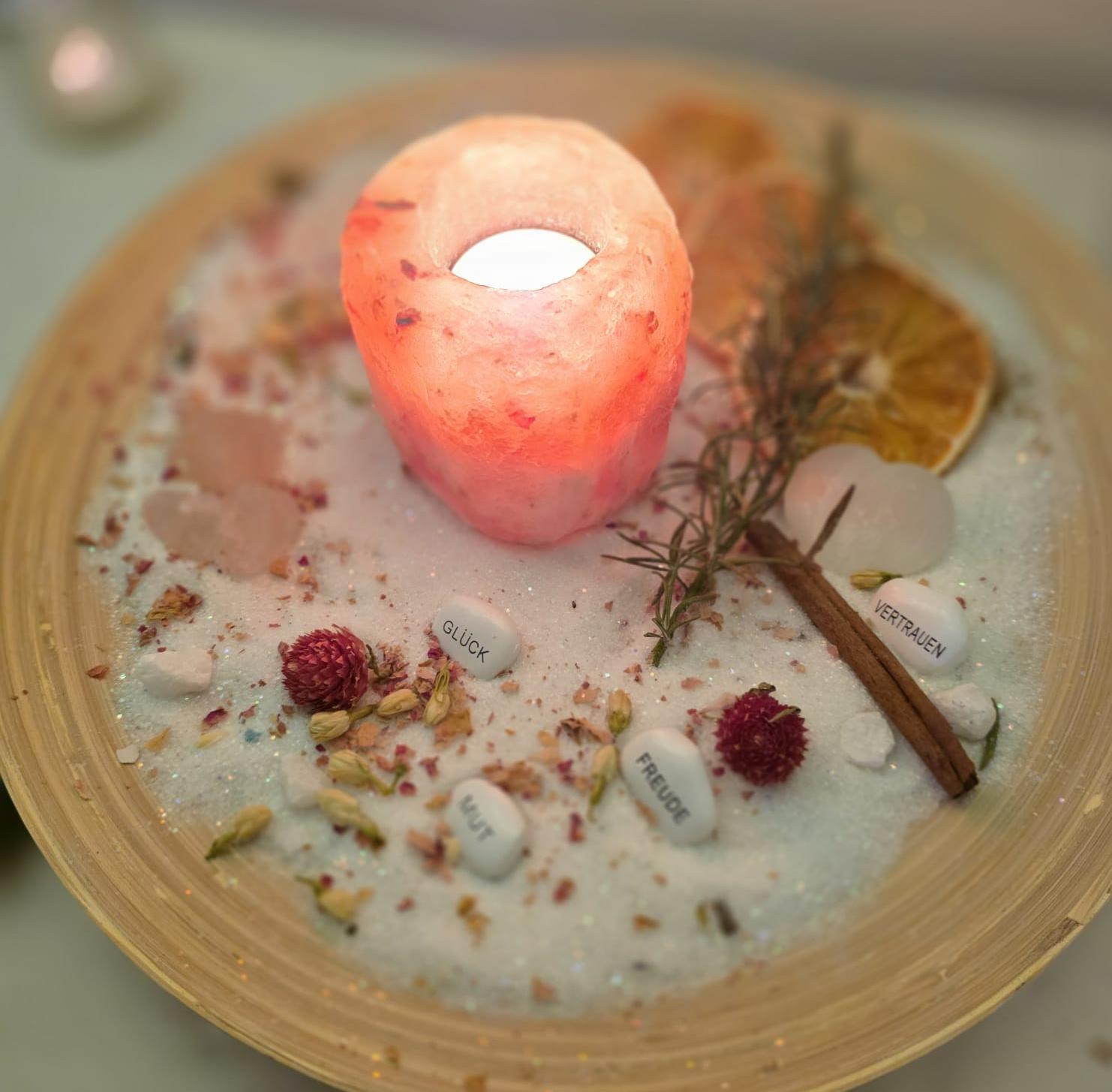 Kerzenlicht Meditation und Entspannung